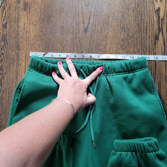 SHEIN EZwear Flap Pocket Side Drawstring Waist Sweatpants Size Women's Medium - Picture 8 of 12